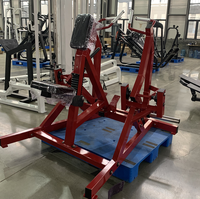 Equipo de gimnasio comercial soporte de fuerza ISO máquina de remo placa cargada culturismo fuerza para ejercicio de espalda