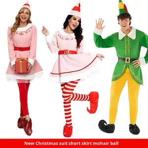 Disfraces Navideños <span class=keywords><strong>de</strong></span> Cosplay <span class=keywords><strong>para</strong></span> Hombres y Mujeres, Disfraces <span class=keywords><strong>de</strong></span> Duende <span class=keywords><strong>de</strong></span> <span class=keywords><strong>Ballet</strong></span> Unisex <span class=keywords><strong>para</strong></span> Adultos, Conjuntos 100% Poliéster - Product Image 2