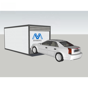 Maisons préfabriquées Salon modulaire mobile Débarras Parking <span class=keywords><strong>Garage</strong></span> Maisons préfabriquées avec portes à volets roulants - Product Image 6