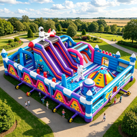 Château gonflable avec trampoline et toboggan, PVC de qualité commerciale, certifié CE, prix de gros d'usine