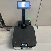 Foxtechrobot S30 Châssis de robot Système de navigation autonome à roues Châssis de robot Intelligent Open SDK