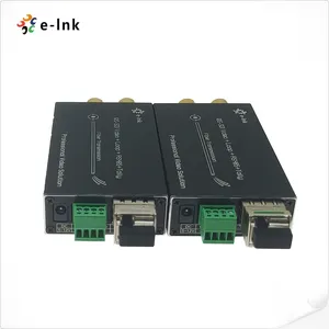 Mini 12G-SDI To Fiber Converter With Tally And RS485