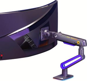 แขนยึดจอเกมมิ่ง NB ERGONOMIC สำหรับจอแบน/จอกว้างพิเศษ/จอก้นโค้ง ขนาด 32 ถึง <span class=keywords><strong>60</strong></span> นิ้ว ขาตั้งจอแบบ Heavy Duty รองรับมาตรฐาน <span class=keywords><strong>VESA</strong></span> รุ่น G70 - Product Image 1
