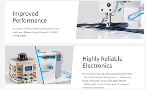 Máquina de Coser Industrial de Puntada Plana de Accionamiento Directo Jack F6 con Mesa, Precio de Fábrica - Product Image 2