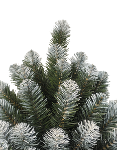 Árbol de Navidad Artificial de Cedro de Alta Calidad y Ecológico de 7 Pies con Copos de Nieve, Piñas y sin Luces para Decoración Interior - Product Image 3