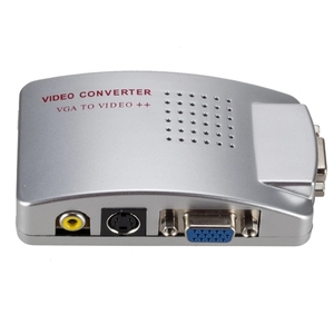 Répartiteurs et boîte de commutation de convertisseur <span class=keywords><strong>vidéo</strong></span> VGA vers TV AV pour conversions et distribution <span class=keywords><strong>vidéo</strong></span> - Product Image 6
