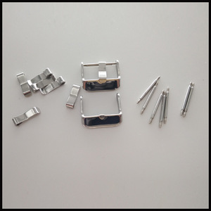 Pin <b>Buckle</b> Metal Watch <b>Strap</b> <b>Buckles</b> For Watch Bracelet Locator Silicone <b>Strap</b> Durable Hardware Accessory - Product Image 3