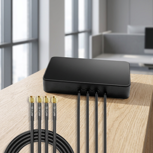 Antena MIMO 5G 4 en 1 4dBi 600-5000MHz con Cable Macho RG174 para Router CPE - Product Image 1