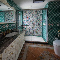 Carreaux mexicains tenture murale personnalisée carreaux à motifs artistiques carreaux vintage déco salle de bain hôtel