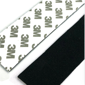 Ruban antidérapant pour skateboard à doigts, noir, 105*35mm, en PU et mousse, pour fingerboard, vente en gros - Product Image 2