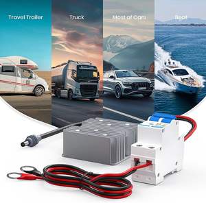 Starlink star3 Starlink güç dönüştürücü 12V için fabrika fiyat 3M devre kesici + dairesel pil terminali ile 57V 3A - Product Image 2