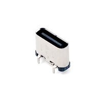 Conector USB C Hembra de 16 Pines para Montaje Vertical en PCB, con Altura de 6.5 mm, para Cargador y Transferencia de Datos