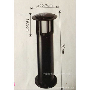 Lampes de jardin en alliage d'aluminium, éclairage extérieur LED, résistantes à l'eau, semi-encastrées, garantie 5 ans - Product Image 2