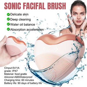 Cepillo <span class=keywords><strong>de</strong></span> lavado <span class=keywords><strong>de</strong></span> <span class=keywords><strong>cara</strong></span> exfoliante recargable impermeable <span class=keywords><strong>de</strong></span> silicona portátil <span class=keywords><strong>limpiador</strong></span> <span class=keywords><strong>de</strong></span> cepillo Facial eléctrico - Product Image 4