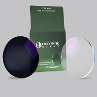 Lentes Ópticas H&C Optik 1.56 Transparentes con Filtro de Luz Azul Fotocromáticas SHMC, Diámetro de 72 mm