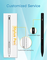 Stylet actif MPP2.0 avec rejet de la paume, pointe remplaçable, 4096 niveaux de pression, stylet USI pour Microsoft Surface Pro 11 10