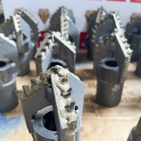 Bon prix Foret grattoir en alliage à 3 ailes Filetage femelle 100 Mm pour Formations souples Foret PDC à traînée de forage