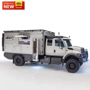 Australia 4 × 4 Mid Size Slide In Expedition Truck Camper Caravan