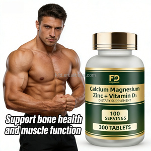 FD Kalsiyum Magnezyum Çinko + Vitamin D3 Kompleks Tabletleri 300 Adet Yetişkinler İçin Kemik Sağlığı İçin Besin Takviyesi - Product Image 6