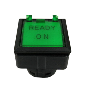 新LW7GL-M1-G绿色方形按钮操作员，不带防护装置 “准备就绪” - Product Image 1