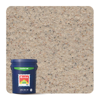 Peinture liquide acrylique à base d'eau Wanlei pour revêtement extérieur de pierre, application par pulvérisation pour bâtiments commerciaux et résidentiels
