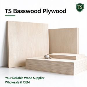 Contrachapado de Madera de Tilo Personalizable de 5 mm, 920x920 mm, 3x3 pies, Láminas de Madera de Tilo para Corte Láser, Modelado, Manualidades - Product Image 3