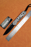 Couteau pliant en alliage de titane, lame haute dureté, pour camping, chasse, survie, poche, pliable, DIY Tunafire, épaisseur 0,09 mm