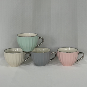 Beautiful Hand Painted Porcelain Mug for Tea <b>Fun</b> Thematic Design Food Safe Reusable Customizable for Business Gifts Competitive - Product Image 1