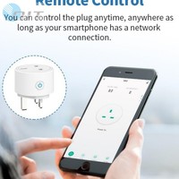 Stopkontak Dinding Pintar OIT Electric Wall Track Wifi Ekstensi UK British Multifungsi Smart Home Tuya