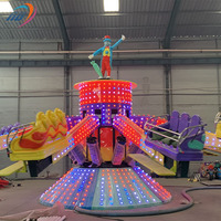 Parc d'attractions à thème en plein air Saut fou Machine Funfair Jump Passion Rides