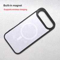 Coques de téléphone à sublimation magnétiques, supports vierges pour transfert thermique avec feuille plastique mate sublimée pour iPhone 17 Air