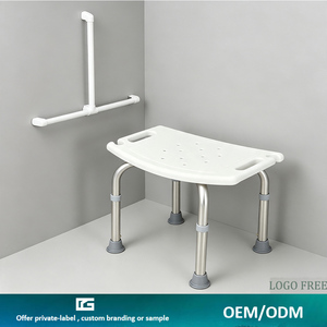 Tube en alliage d'aluminium à paroi épaisse de 1,5 mm <span class=keywords><strong>pour</strong></span> un support structurel robuste et une capacité de charge de 264 lb/120 kg, banc de douche - Product Image 2