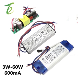 5pcs 3W-60W công suất cao dẫn lái xe 600mA liên tục hiện tại AC85-277V 1-2x3w 3-4x3w 3-10x3w 10-18x3w 18-30x3w chiếu sáng máy biến áp - Product Image 1