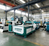 800x800mm Hobby 8080 CNC Router 3-assige voor houtbewerking met lineaire geleiding, zwenkkop en 9kW watergekoelde spindel