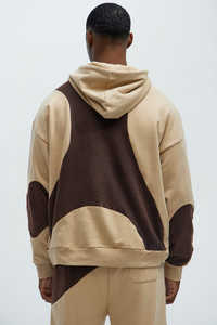 Casual Mens Chándales Oversized Custom logo Winter Hoodie Set Oversize Chándal - Product Image 3