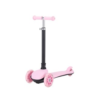 Trottinette enfant rose 3 roues, hauteur réglable, pliable, pour les enfants de 3 à 6 ans - Product Image 4
