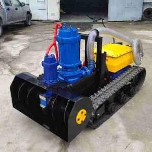 Water Tank Capacity 15 L Track Based Movement High Pressure <b>Pump</b> System Remote Control Commercial Cleaning Robot - Product Image 1