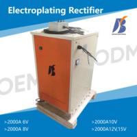 Anode zinc 2000A pour électrification de l'alimentation cc