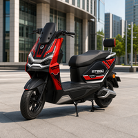 Hot Selling 72V 1500W Ebike Steel Frame High Quality 30AH Lead-acid Battery Long Range Electric Scooter Motorcycle DIsc Brake