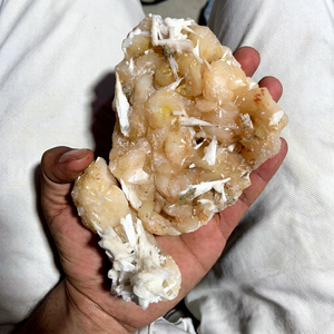 Piedra Natural de Apofilita en Bruto, Cristal Crudo, Drusa, Geoda, Roca, Mineral, Clúster, Espécimen para Colección, Regalo, Negocio, Manualidades - Product Image 3