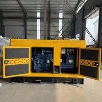 Générateur diesel super silencieux 30 kW 40 kW avec moteur Ricardo, système de refroidissement par eau, ATS pour usage domestique, centres commerciaux, hôpitaux