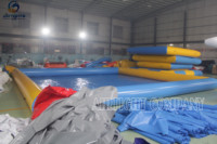 Piscines gonflables commerciales durables, piscine géante pour bateaux à pédales, bateaux tamponneurs, balles et jouets
