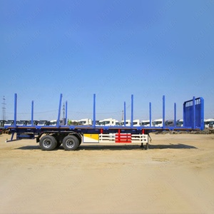 Semi-remorque en acier robuste avec parois latérales amovibles, capacité de charge de 60 tonnes, pour le transport logistique en Ouzbékistan et en Russie - Product Image 1