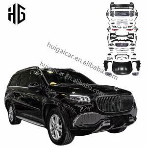 Kit de carrocería Facelift para Mercedes GL <span class=keywords><strong>ML</strong></span> X166/X164 modificado a GLS X167 estilo may-bach conjunto de parachoques de coche bodykit accesorios para automóviles - Product Image 2