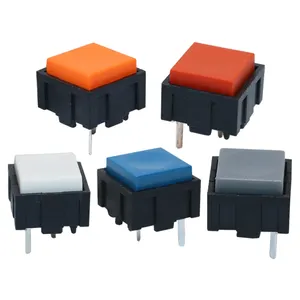 CHA Stage light tactile button switch with different color cover C3007 series for lighting control