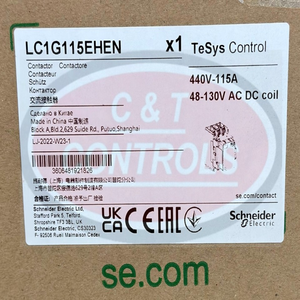 Contacteur LC1G115EHEN 115A 48-130VAC Tesys <span class=keywords><strong>Giga</strong></span> PLC - Product Image 1
