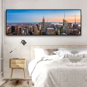 Tramonti spiaggia naturale ponte di alba costa paesaggio edificio tela <span class=keywords><strong>poster</strong></span> <span class=keywords><strong>e</strong></span> stampa arte della parete immagine per soggiorno - Product Image 5