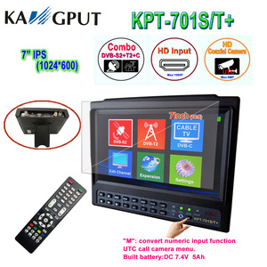 Medidor de Señal Satelital Portátil KPT-701S/T+ Compatible con H.265 UTC AHD - Product Image 1