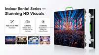 Système complet d'affichage LED 6m x 3m, panneaux P2.6-P4.81, 500mm x 1000mm, toile de fond intérieure/extérieure, résolution 8K, étanche IP65