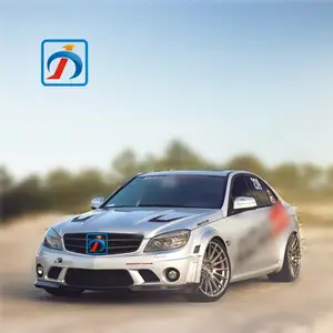 Kit carrosserie : pare-chocs avant, jupes latérales, pare-chocs arrière pour <span class=keywords><strong>Mercedes</strong></span> <span class=keywords><strong>Benz</strong></span> <span class=keywords><strong>W204</strong></span> C63 2008-2010 - Product Image 4